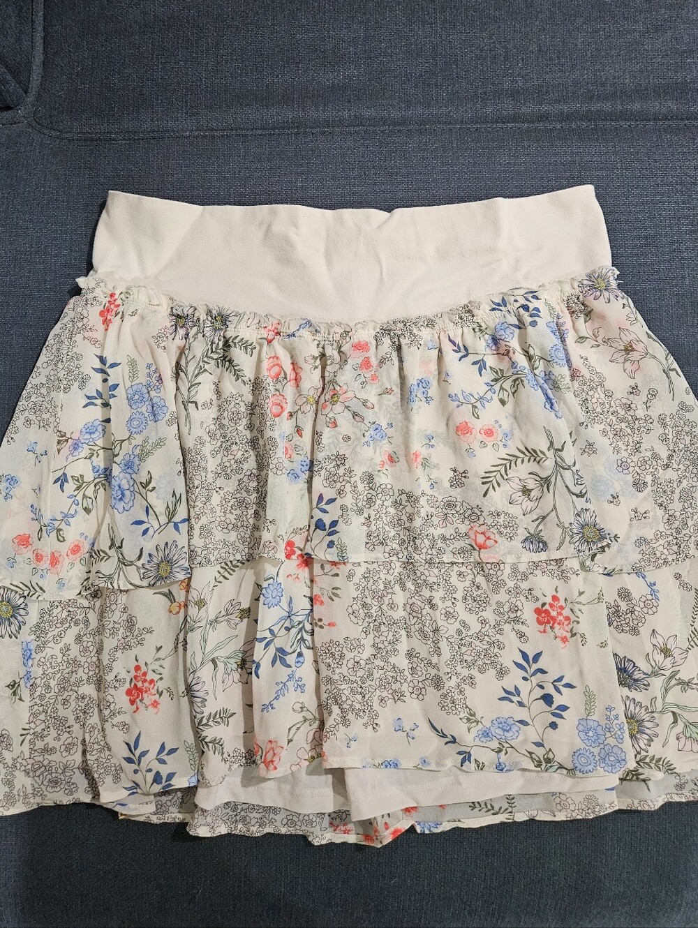 MAMA (H&M) Maternity Floral Skirt